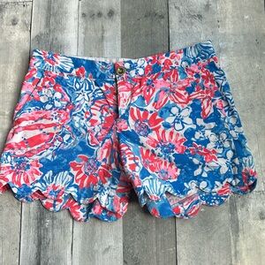 Lilly Pulitzer shorts, size 0, the buttercup short, great condition